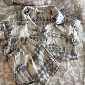 Tie-Dye Pajama Set